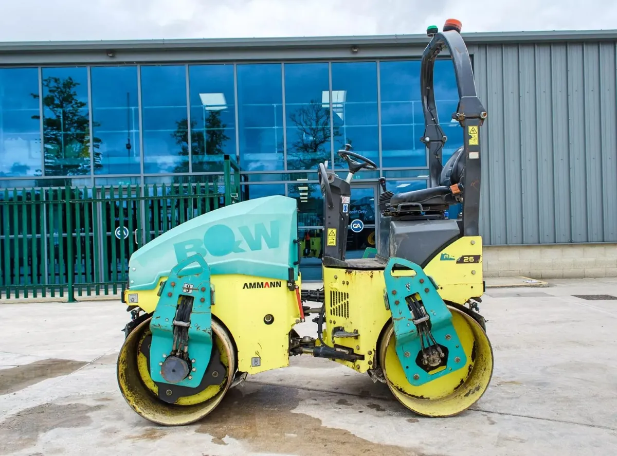 Ammann ARX26 double drum ride on roller - Image 1