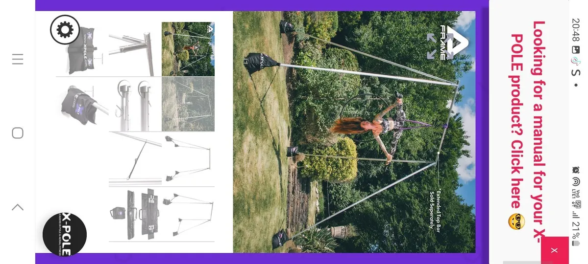Aerial frame, rigging equipment & lyra - Image 2