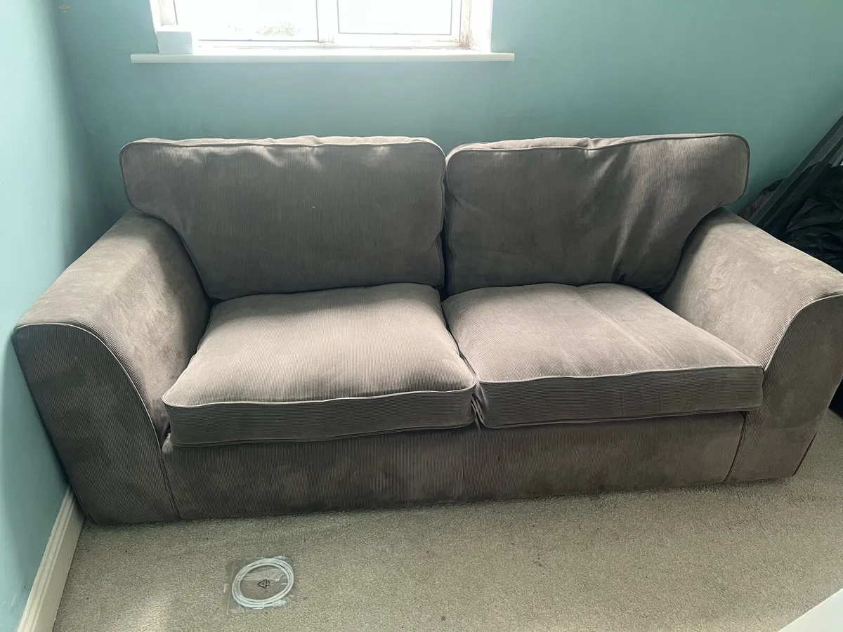Grey 2 seater couch - Image 1