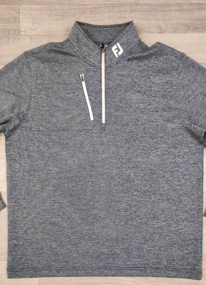 FootJoy FJ Half Zip Golf Jumper Mens XL - Image 2