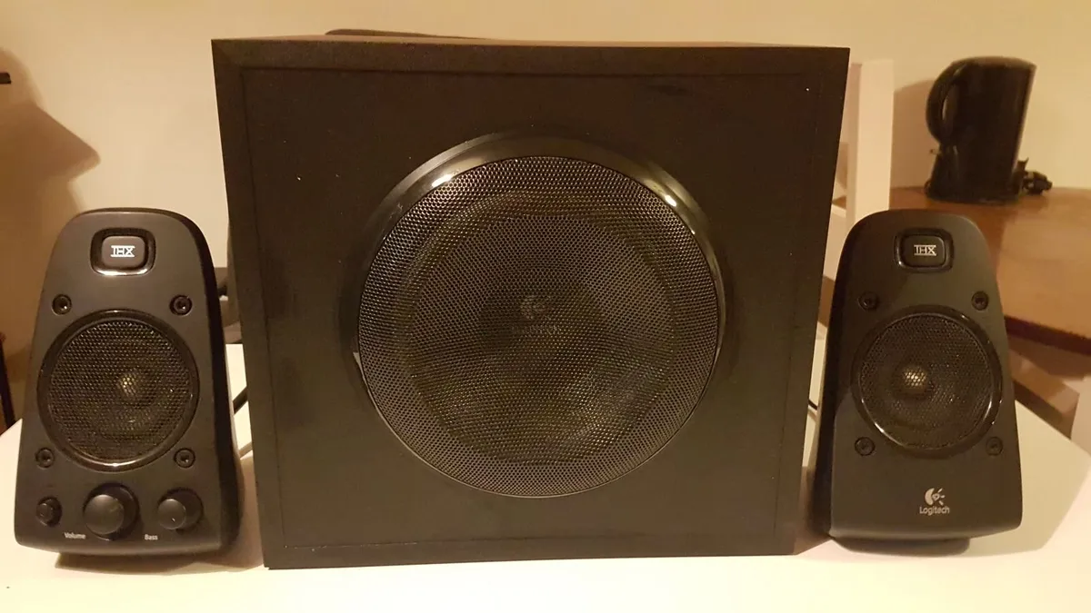 Logitech Speakers - Z623 - BIG BASS - Image 4
