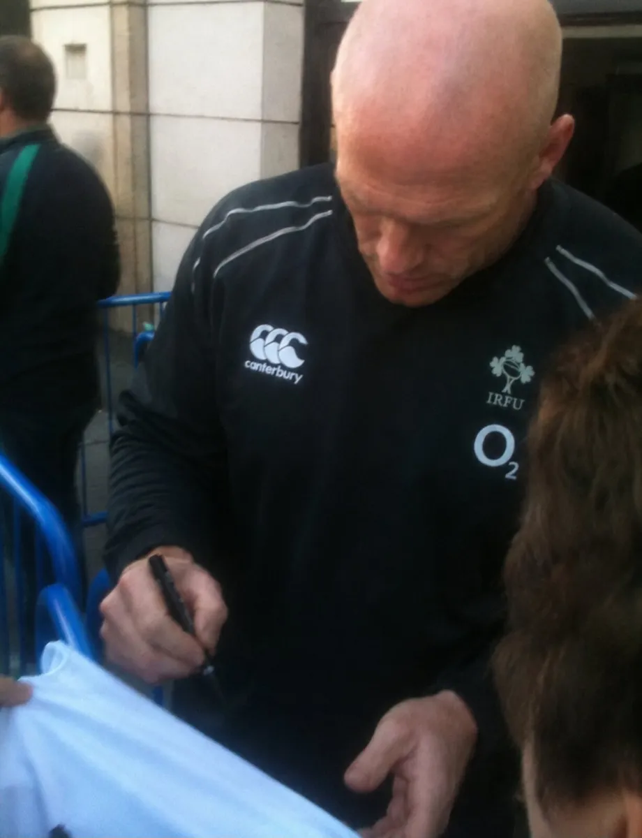 Ireland signed Grand Slam Winners Rugby Jersey - Image 2