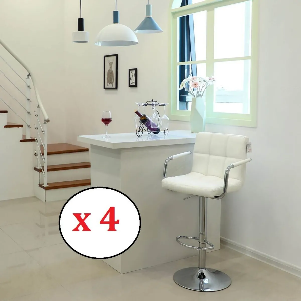 New pair of kitchen breakfast stools - FREE P&P - Image 1