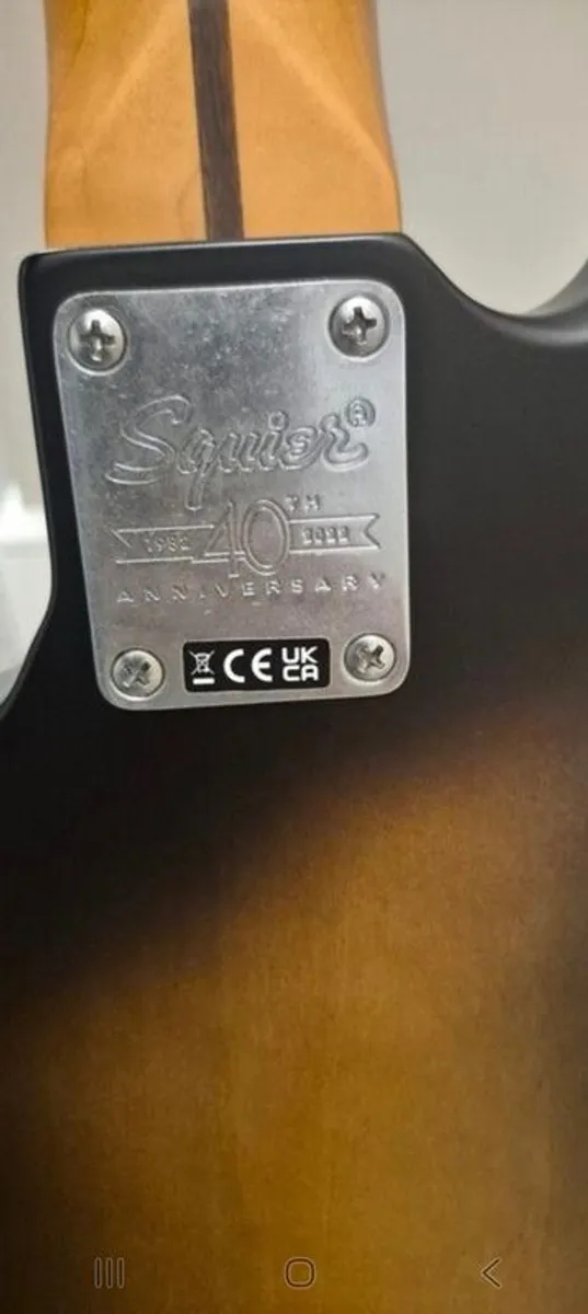 Squier Jazz bass 40th anniversary - Image 3
