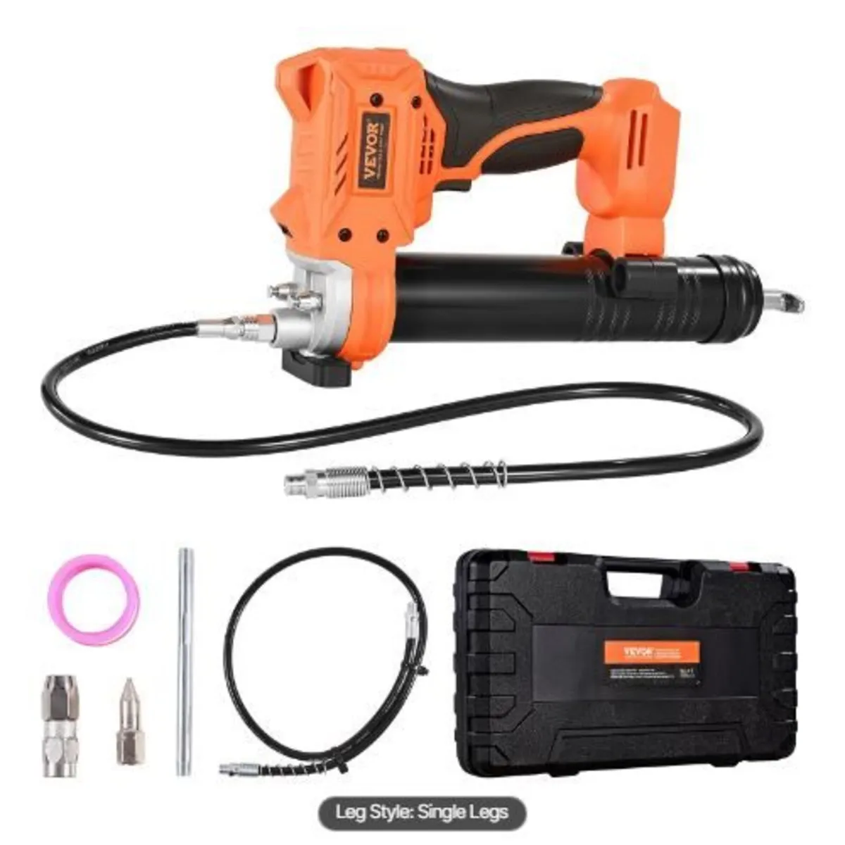 Cordless Grease Gun, 8000 PSI Max Pressure - Image 1