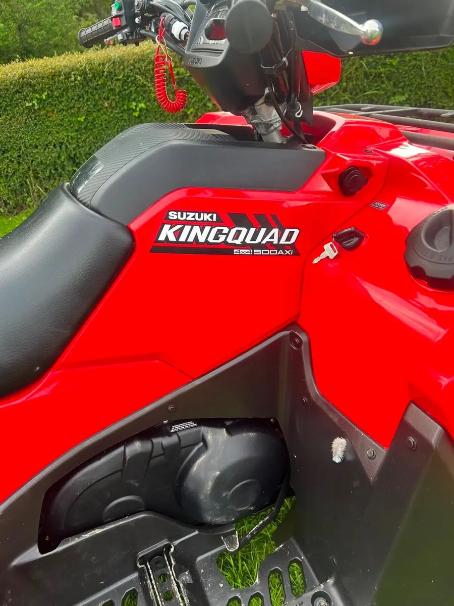 2025 Suzuki King Quad 500 4x4 Power Steering - Image 4