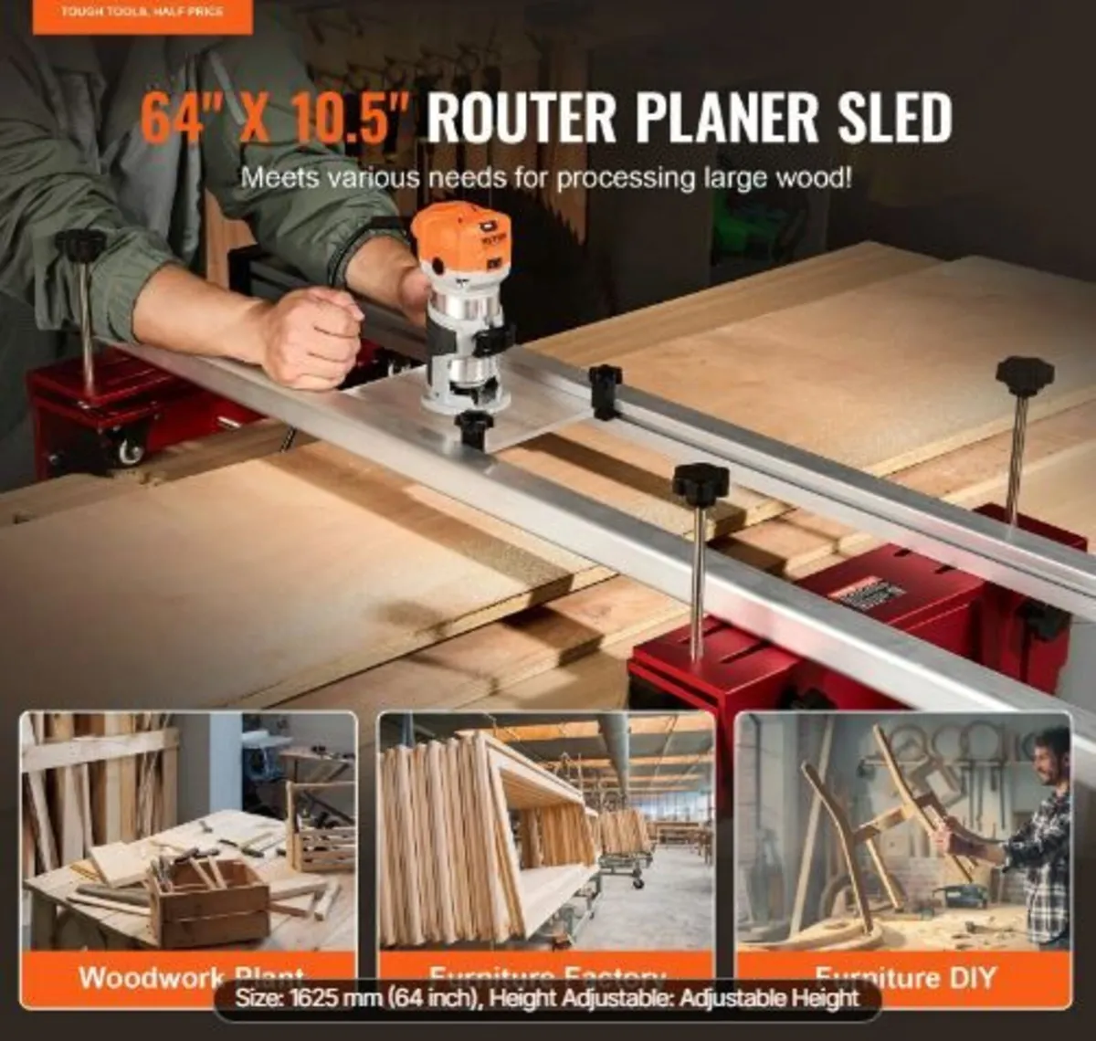 Router Sled, 64 inches/162.6 cm - Image 2