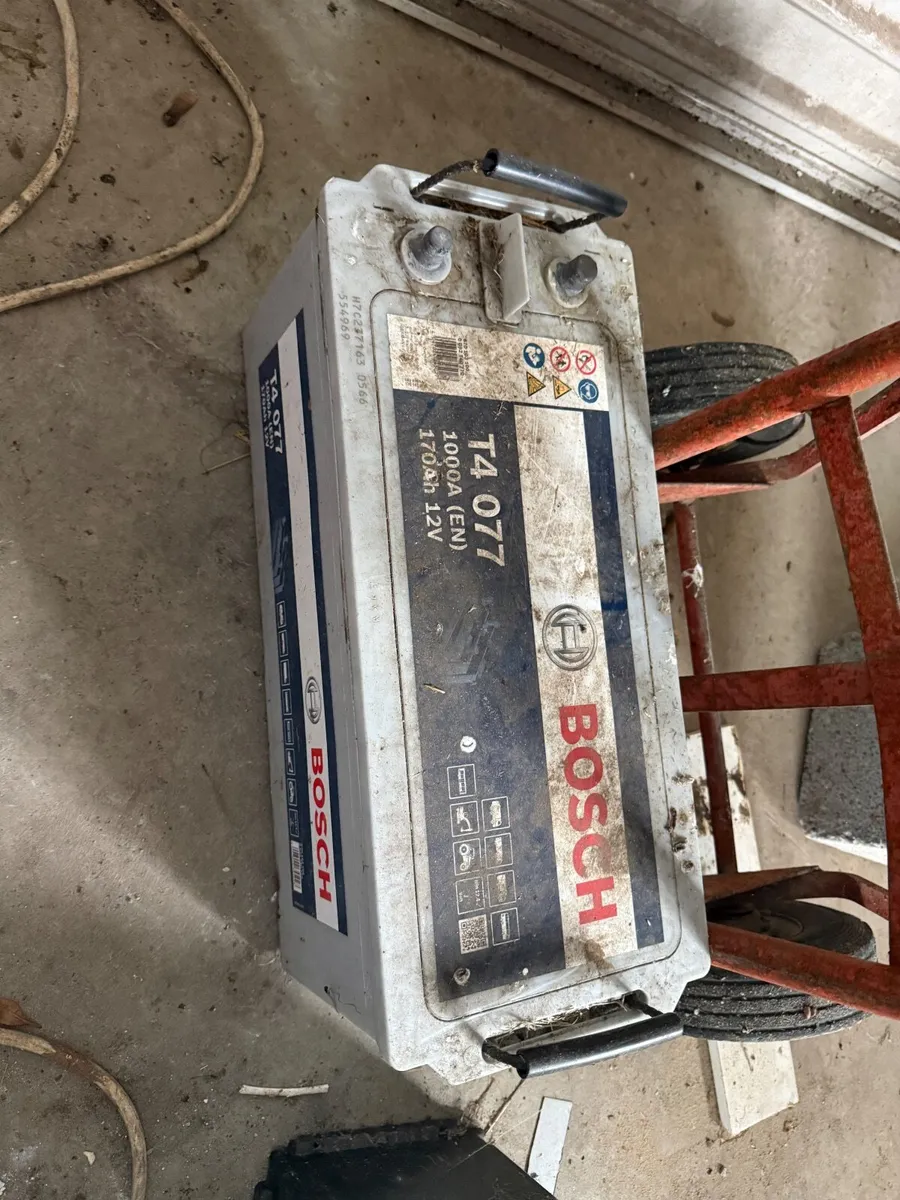 Tractor battery