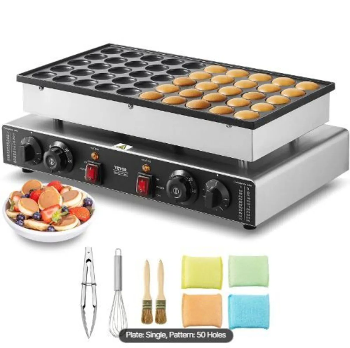 Mini Dutch Pancake Maker, 50PCS 43mm - Image 2