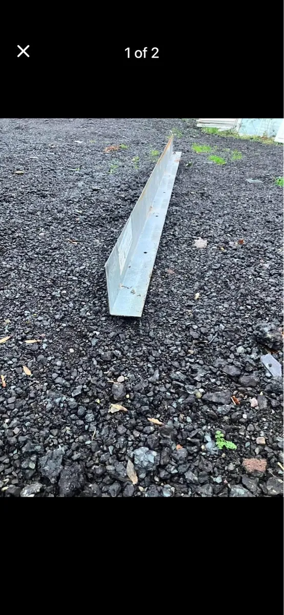 Stainless steel lintels.  2.85m long - Image 1