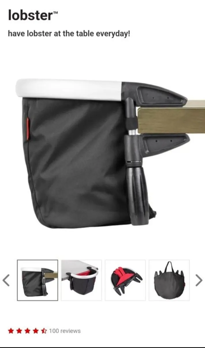 Phil & Ted's Lobster Portable Highchair - Image 3