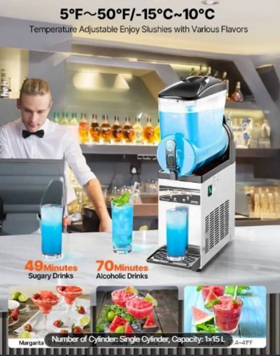 Commercial Frozen Drink Maker, 15L Single - Image 2