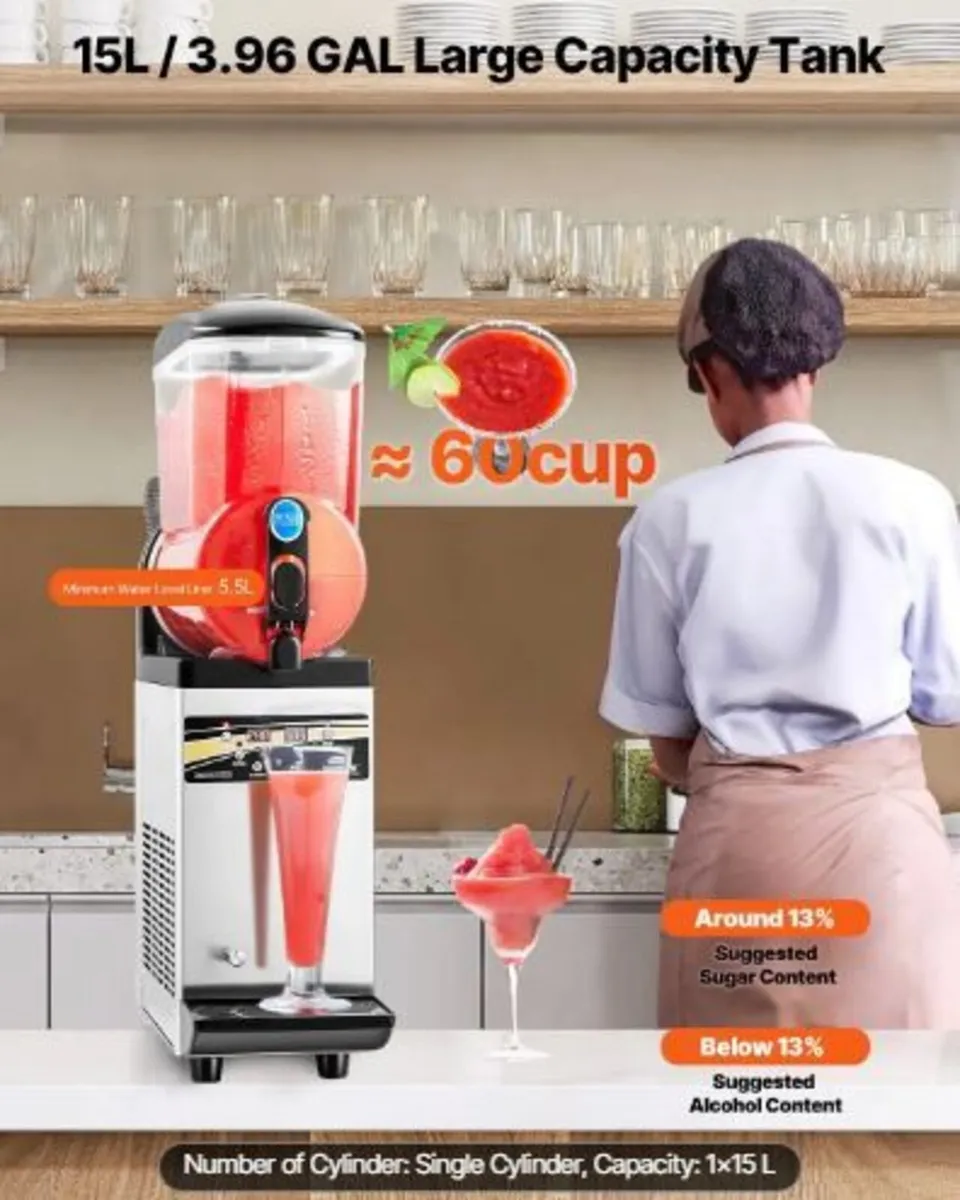 Commercial Frozen Drink Maker, 15L Single - Image 3