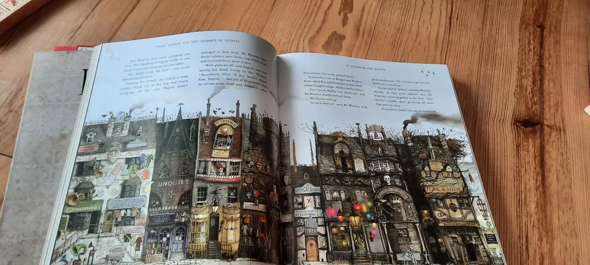 Harry Potter collectors book- as new- never used - Image 4