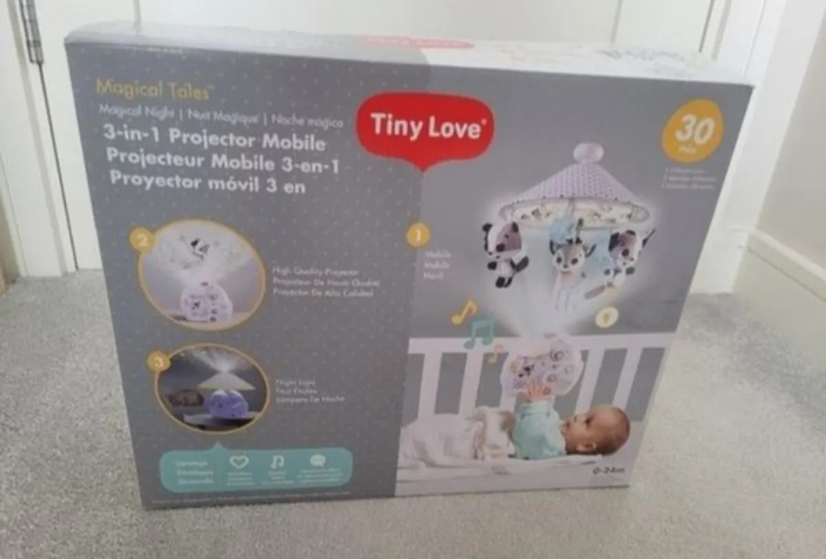 Tiny Love Magical Night 3in1 Mobile Cot Projector - Image 1