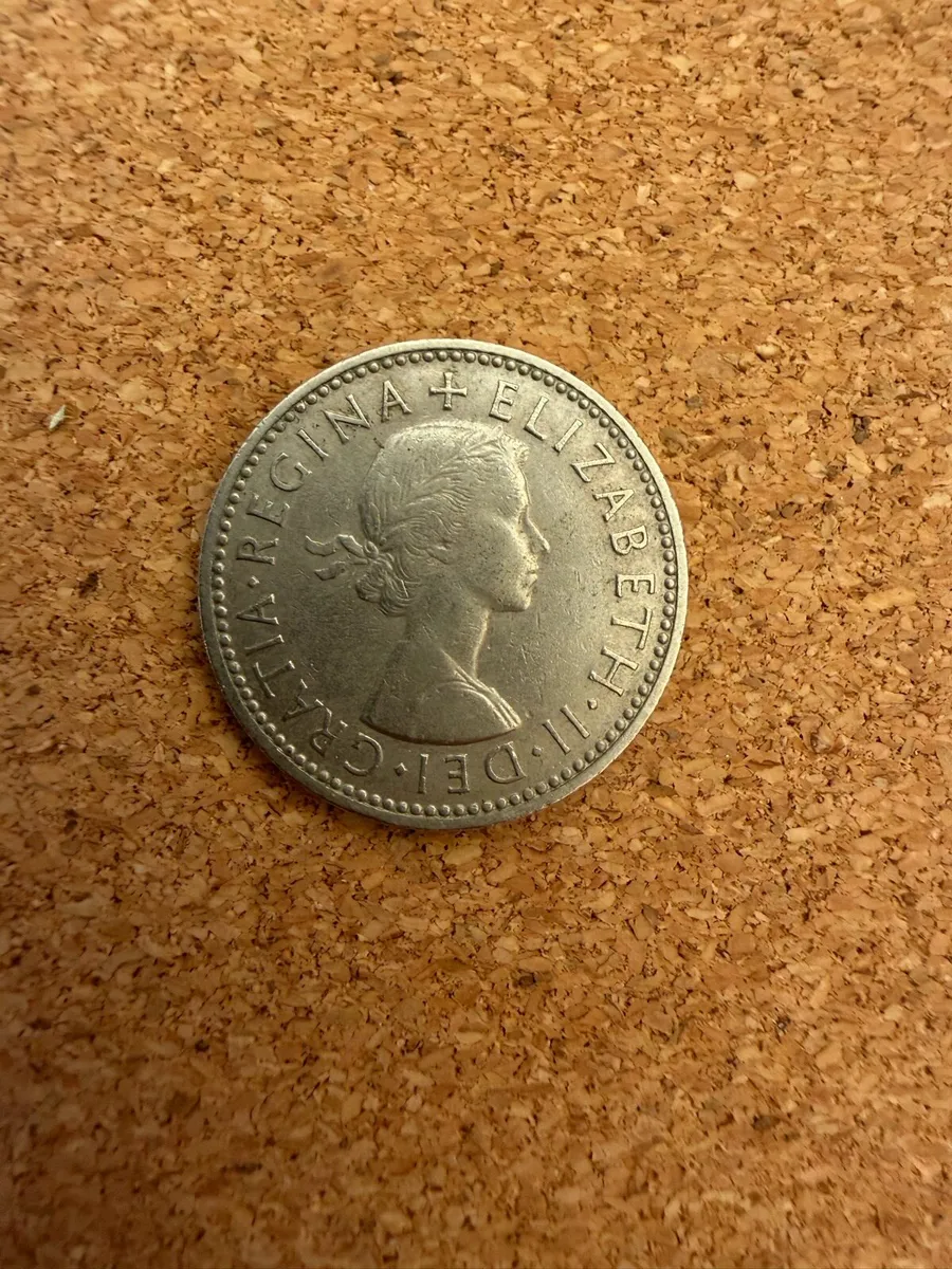 1960 UK Shilling Coin – One Shilling - Image 2