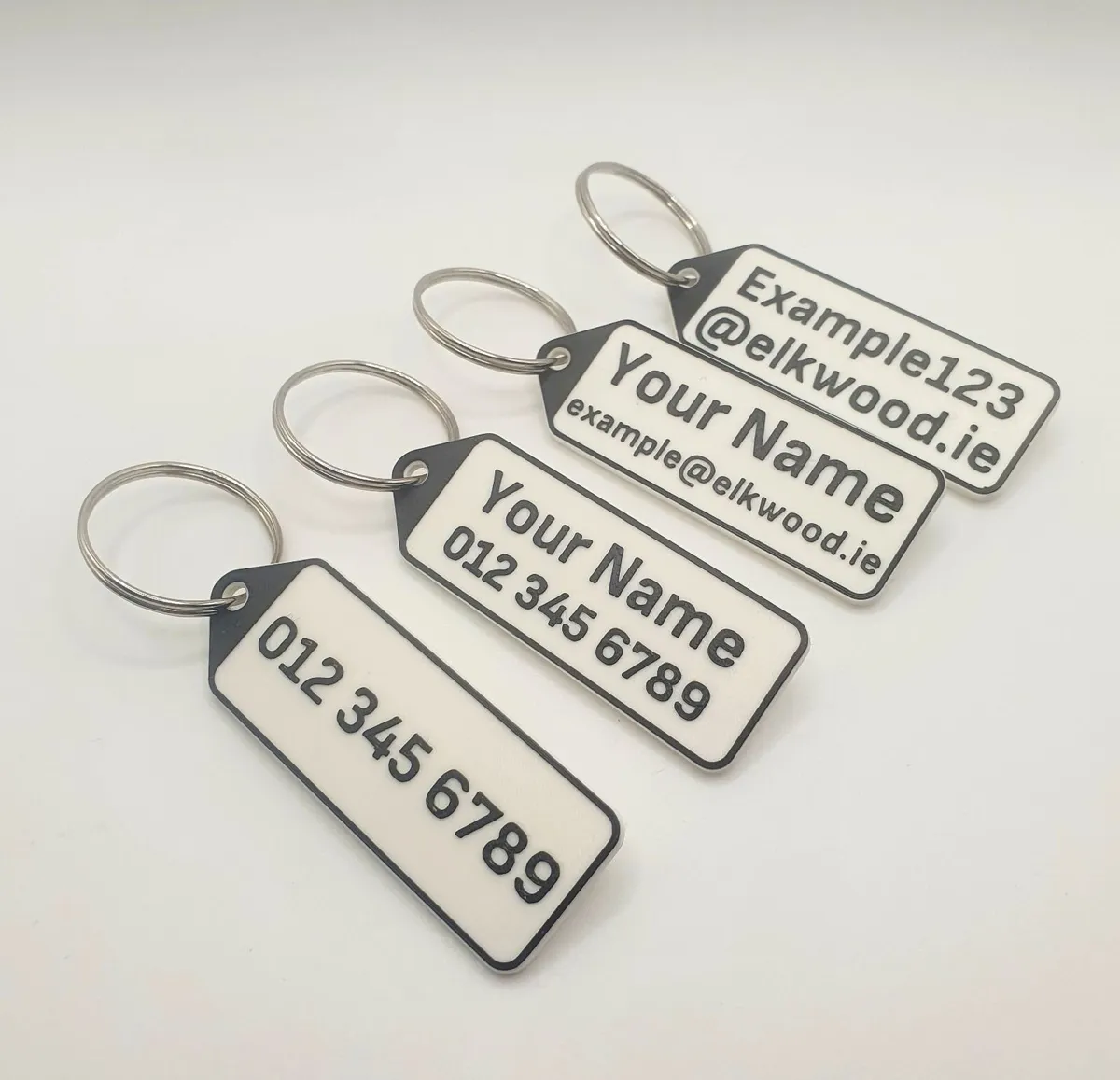 Custom Keychain Name Tags - Image 1