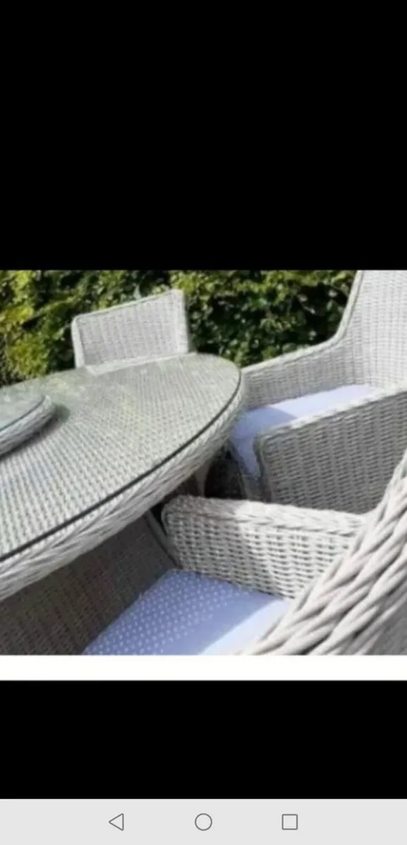 **CLEARANCE** Brand New Grey Rattan  6 Seater - Image 3