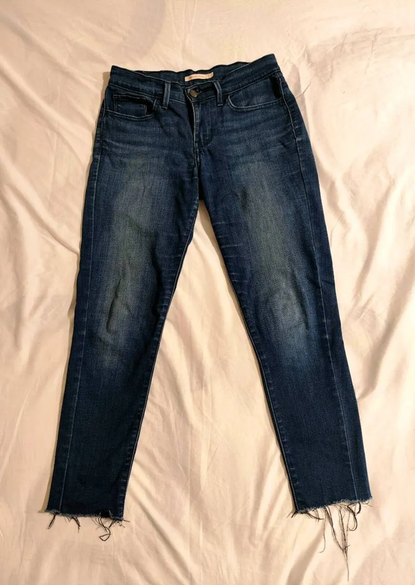 Levi’s 710 Super Skinny Jeans — Size 27 — Dark Blu - Image 2