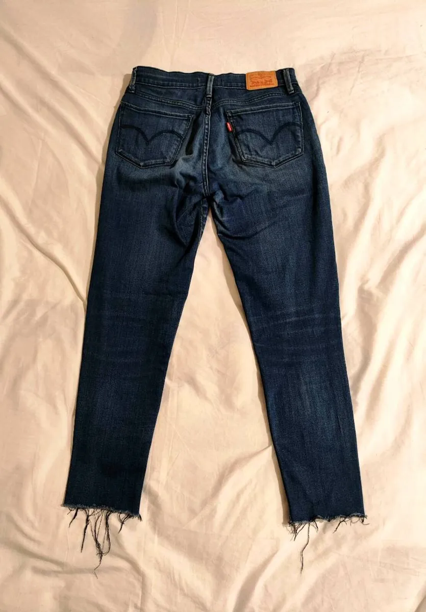 Levi’s 710 Super Skinny Jeans — Size 27 — Dark Blu - Image 4