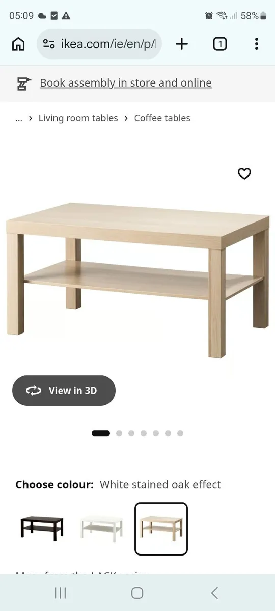 Coffee table - Image 1