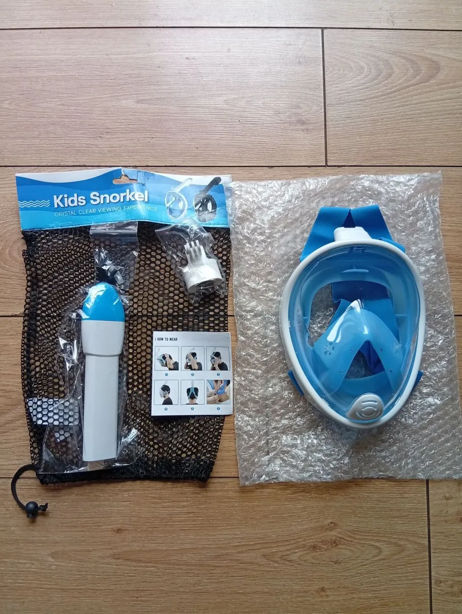 Brand New Quality Anti-Fog Snorkel Diving mask - Image 4