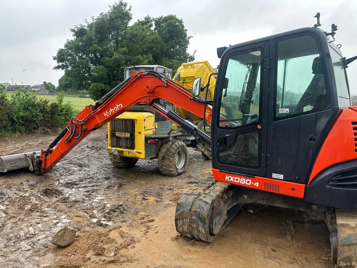 Kubota KX080-4 - Image 2