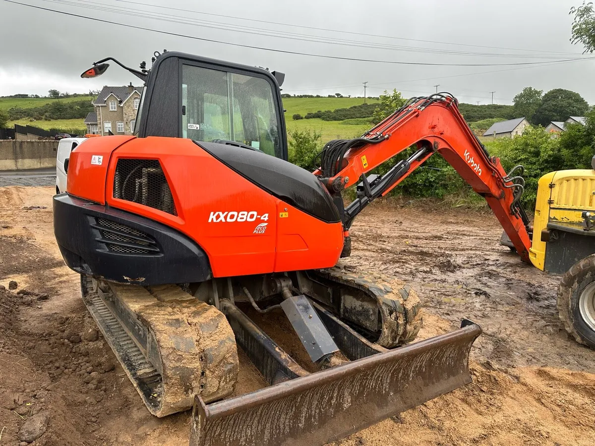 Kubota KX080-4 - Image 3