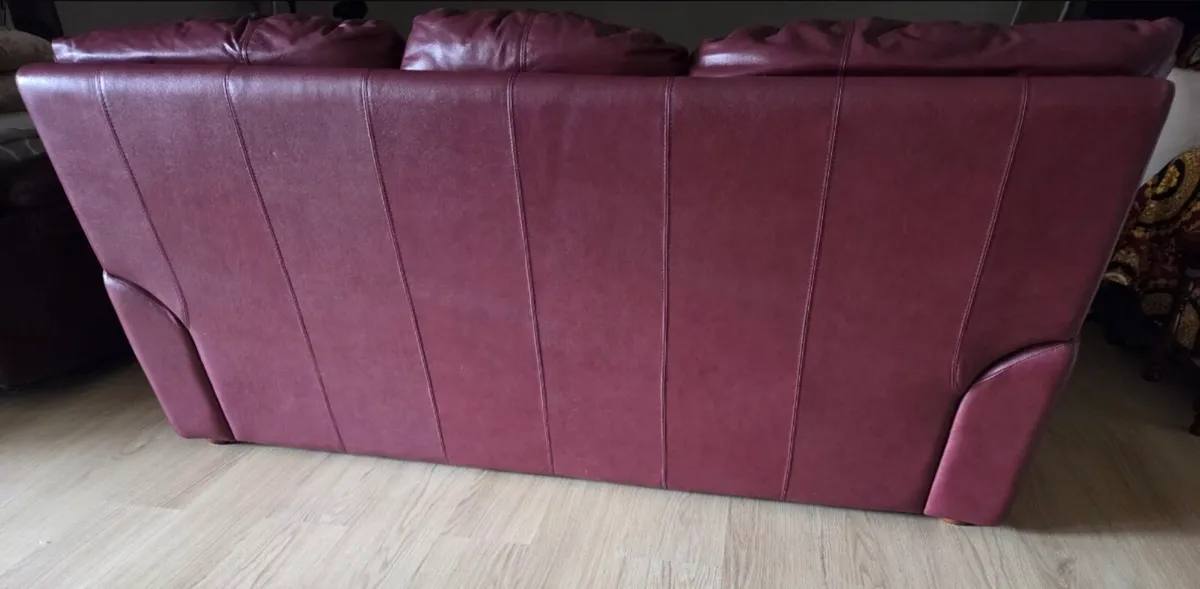 Leather Sofa - Image 4