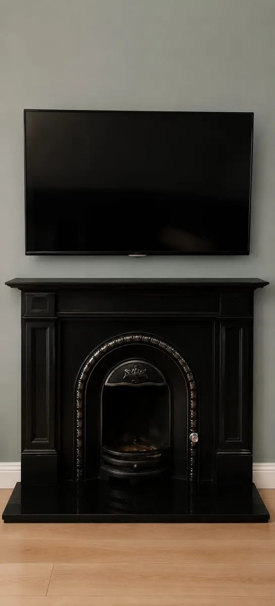 Fireplace and hearth