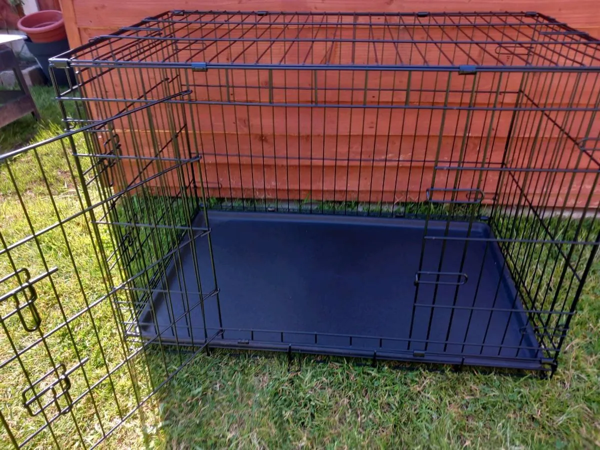 Large dog travel crate. - Image 2