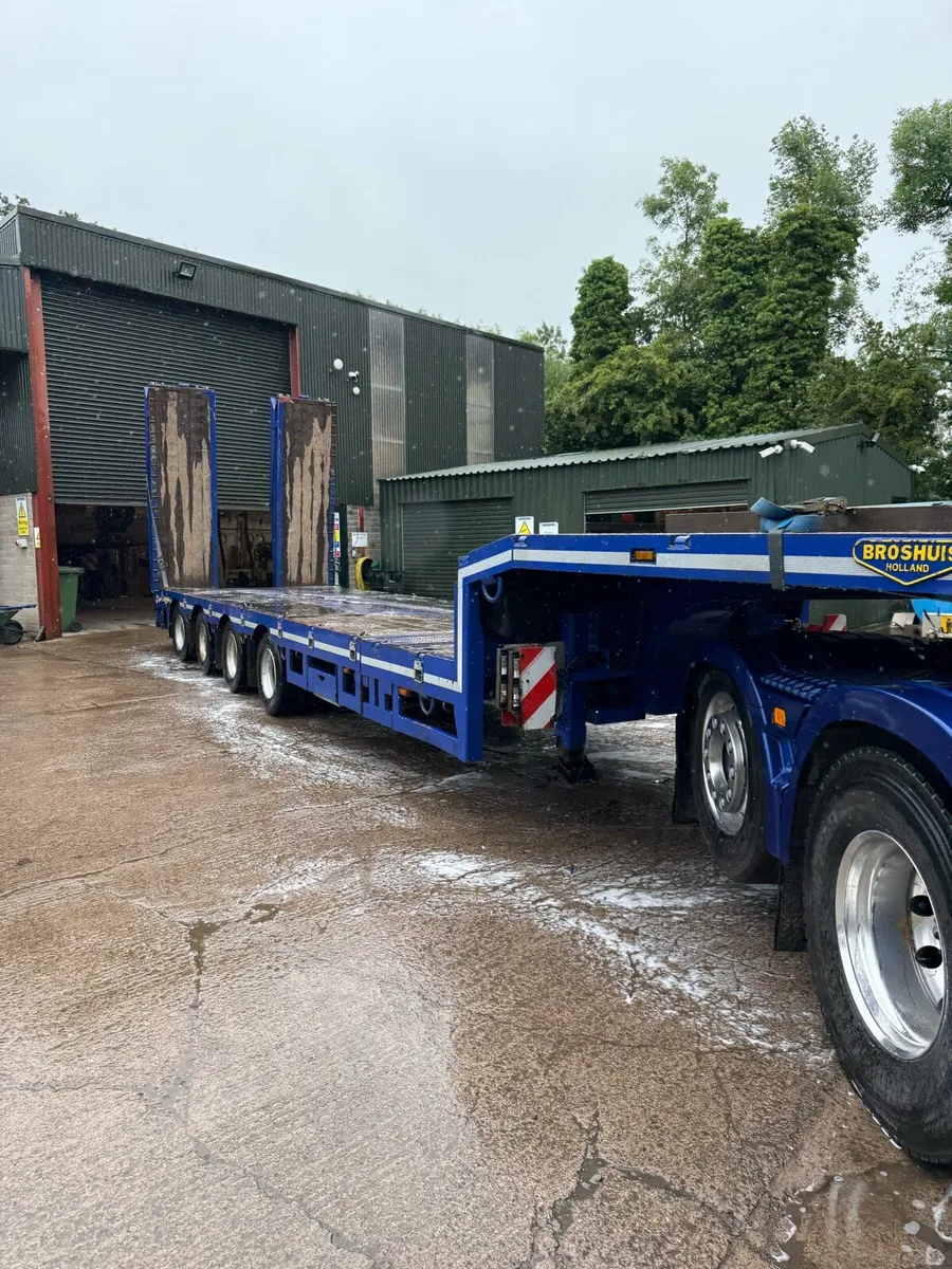 Broshuis 4 axle lowloader - Image 1