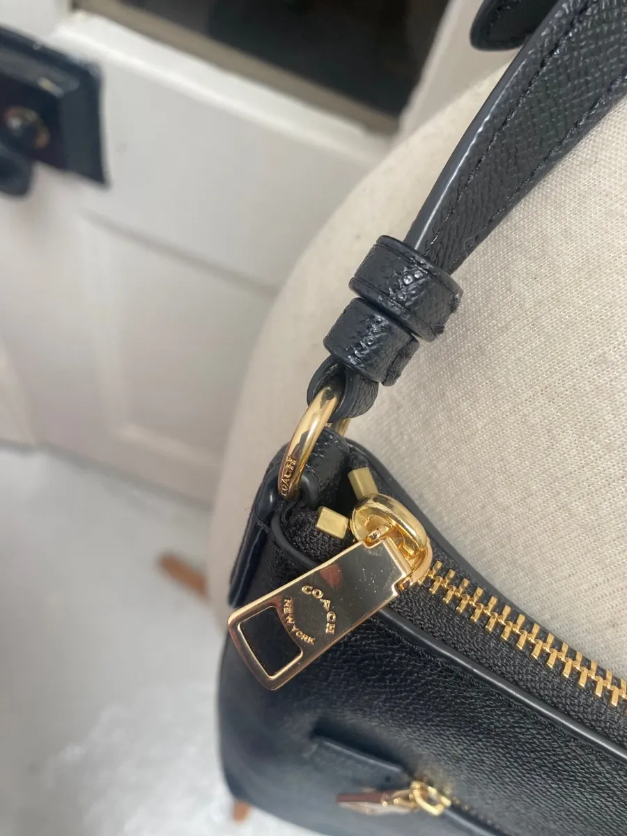 Coach Black Leather bag - Image 1