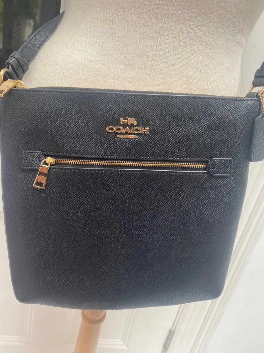 Coach Black Leather bag - Image 4