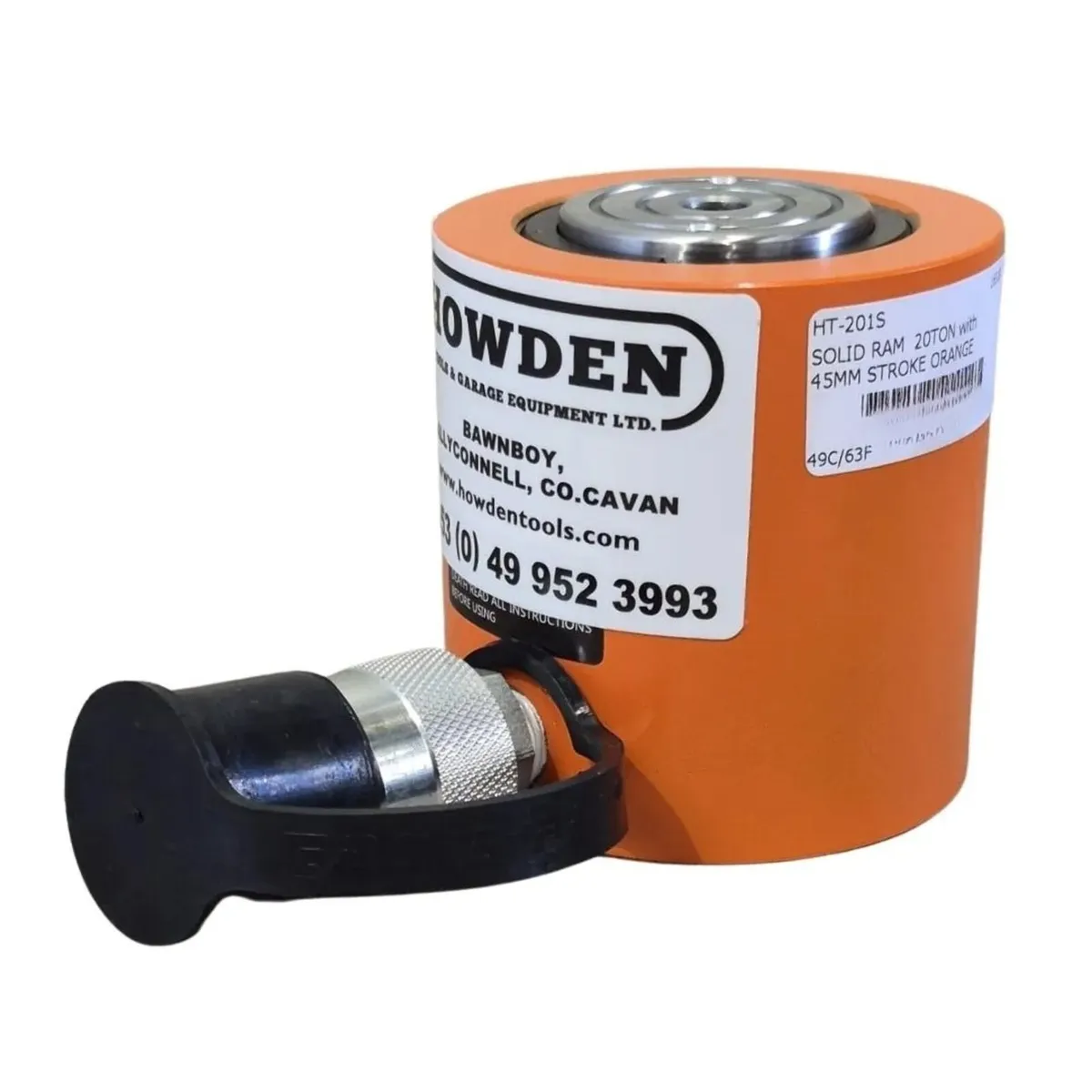 20-tonne Solid Hydraulic Ram with 45 mm Stroke - Image 4