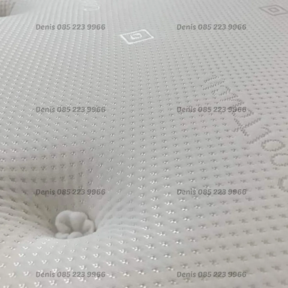 New Plush Velvet Divan Base, Headboard & Mattress - Image 3