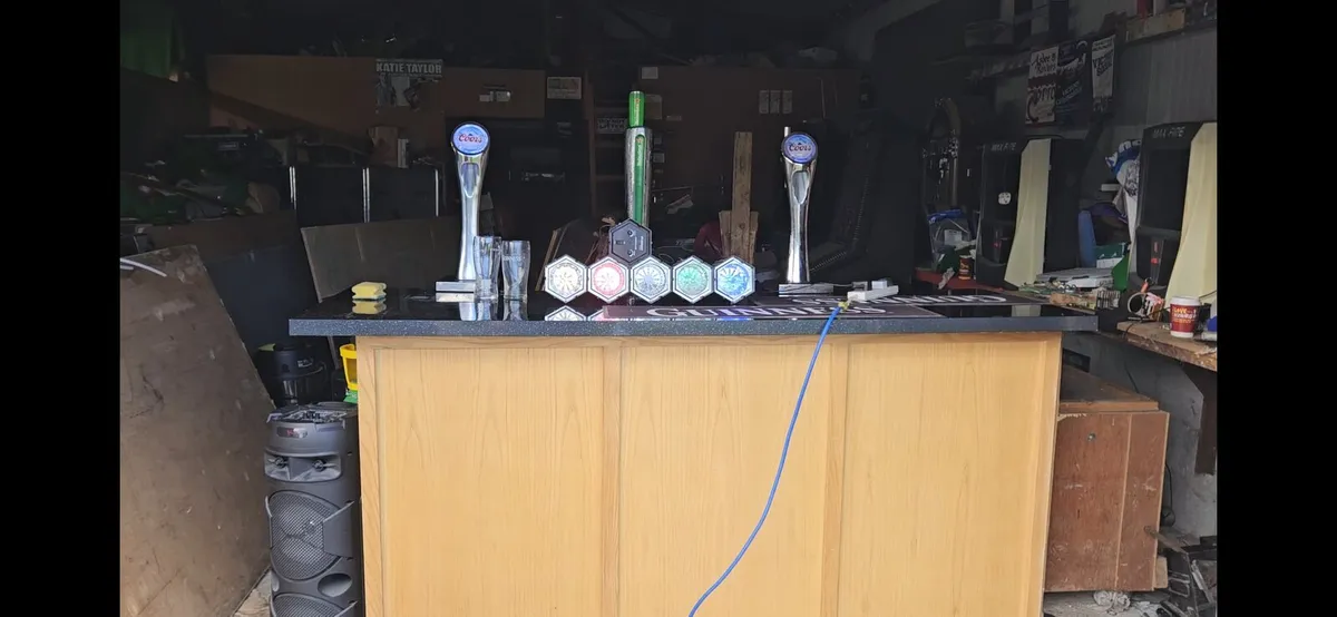 Mobile Bar with Cooler - Image 1