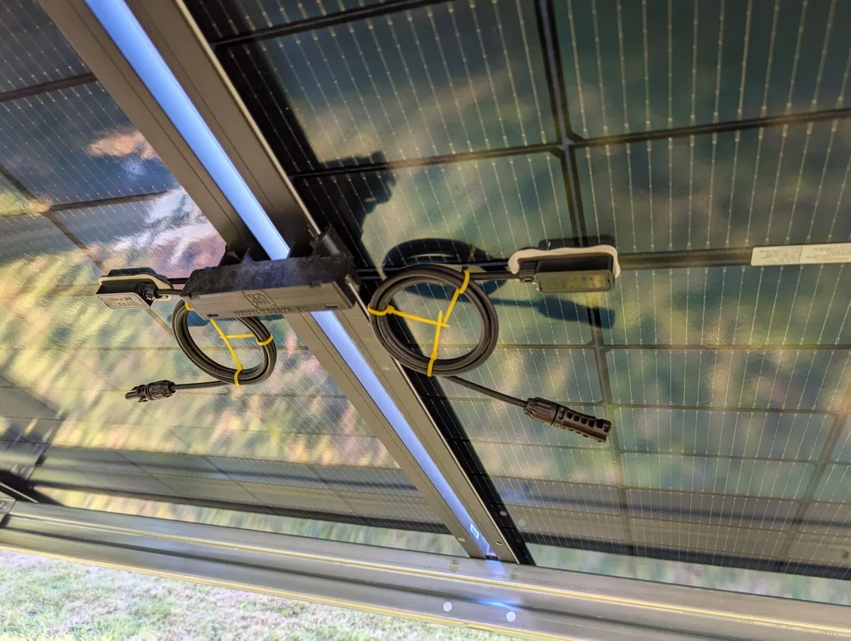 Solar ground mounting frame 22panels - Image 3