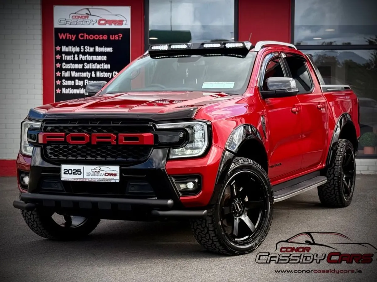 Ford Ranger WILDTRAK ECOBLUE 3.0 V6 // LUCID RED M - Image 1