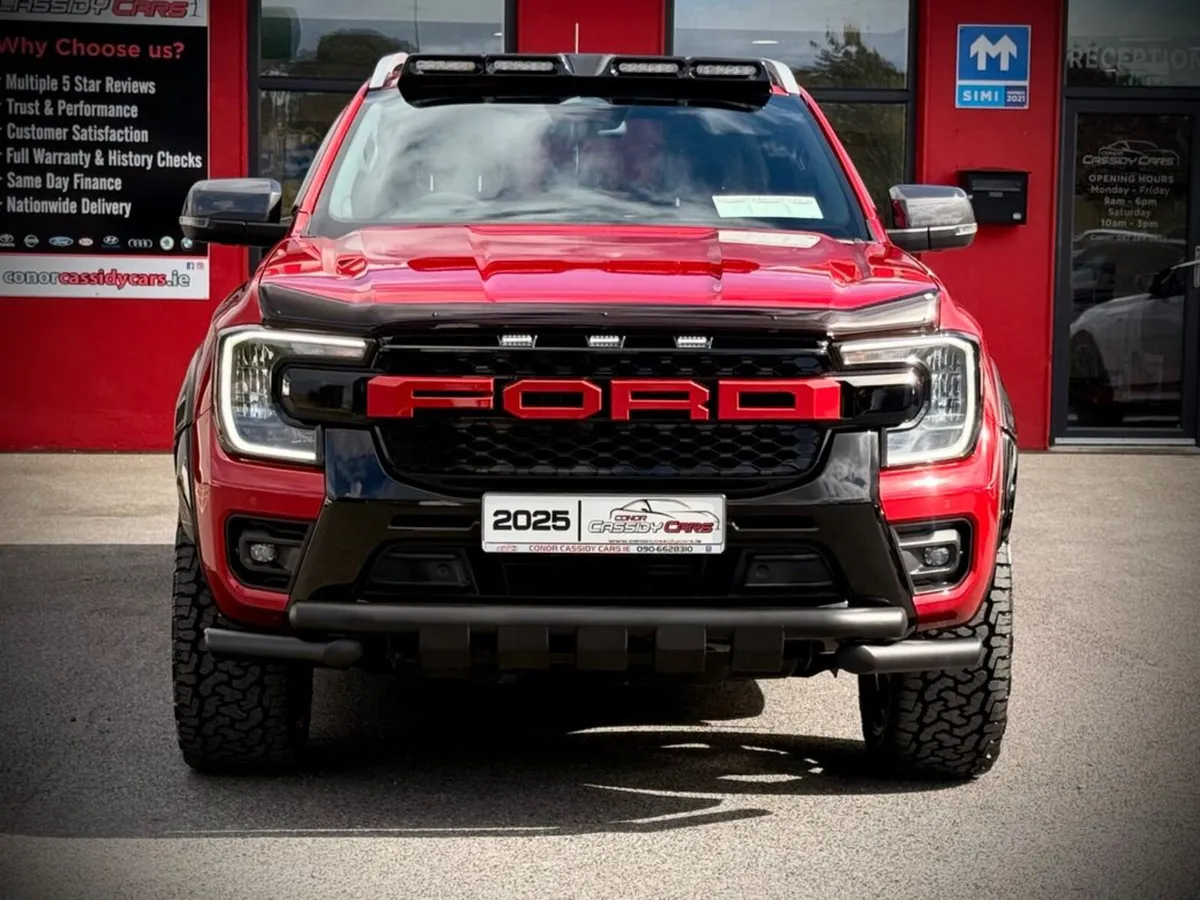 Ford Ranger WILDTRAK ECOBLUE 3.0 V6 // LUCID RED M - Image 2
