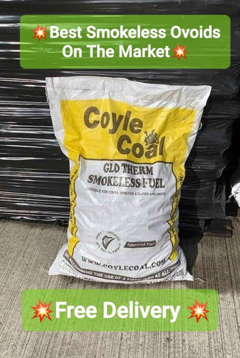 1 Tonne Coyles Smokeless Ovoids  FREE DELIVERY - Image 1