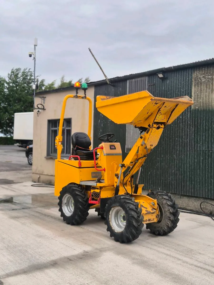 2022 belle altrad 1 tonne hi tip dumper - Image 2