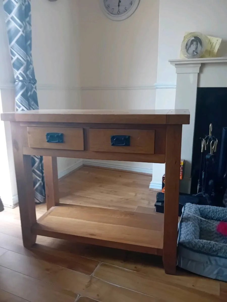 Bookshelf nest of tables tvstand table lamp - Image 4