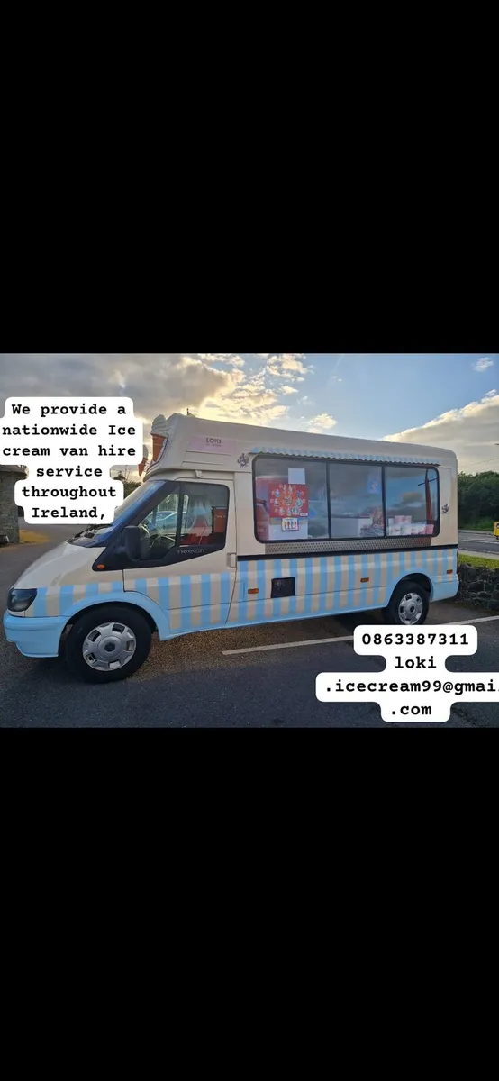 We provide a nationwide Ice cream van hire service - Image 1