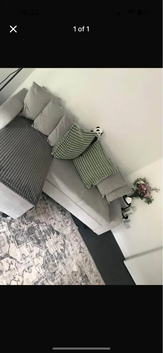 Grey sofa - Image 1