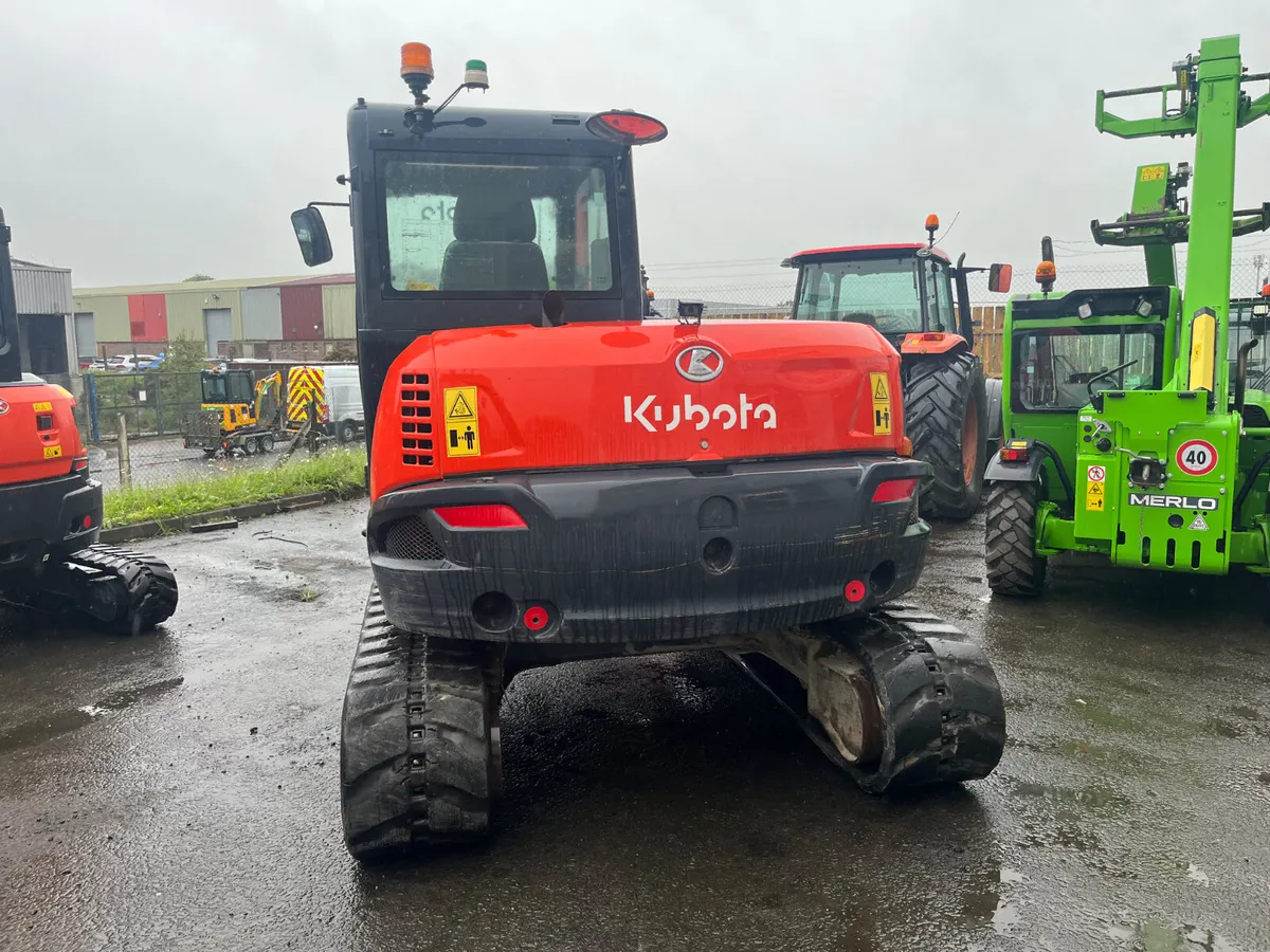 2018 Kubota KX080-4 - Image 2