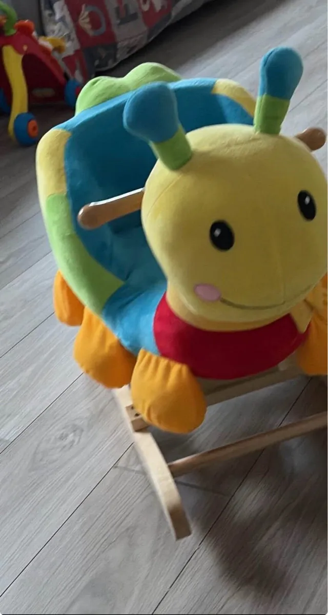 Jumperoo, Catepilllar Rocker & Race Car Walker - Image 1