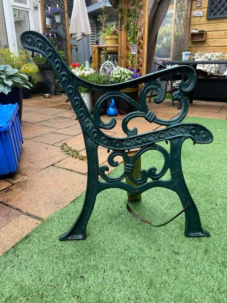 Garden bench ends - Image 3