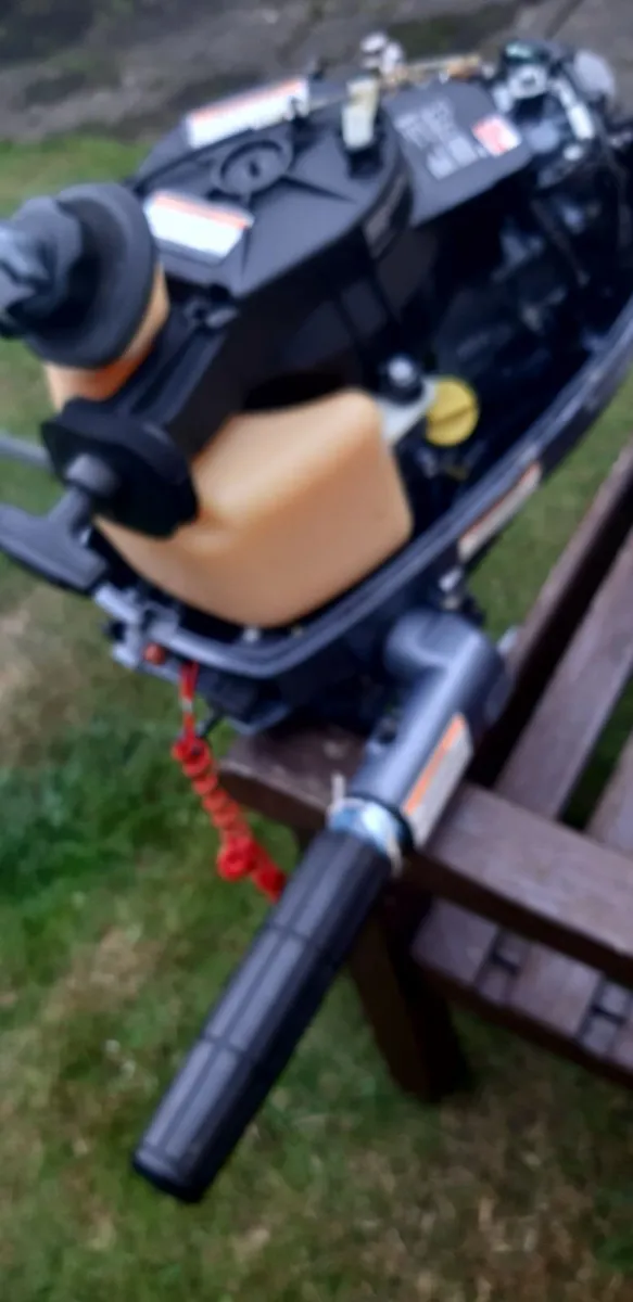 Yamaha 4HP, 4 Stroke, Shortshaft outboard engine - Image 3