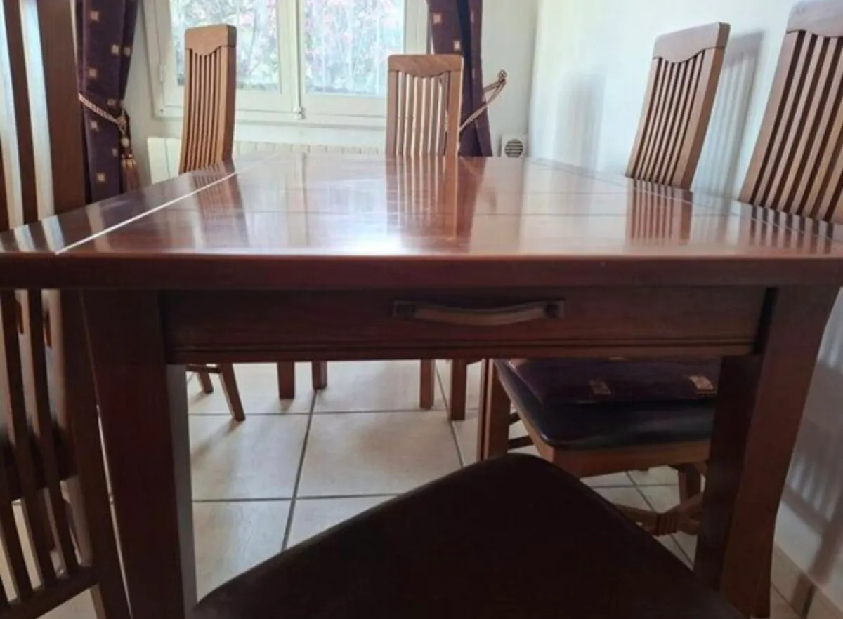 Mahogany Dining table - Image 3